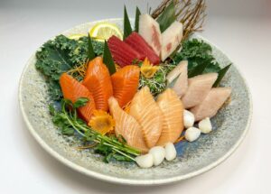 Sashimi Platter at Kaya Sushi & Grill, Kelowna British Columbia