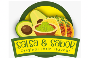 Logo for Salsa and Sabor Restaurant in Kelowna, British Columbia