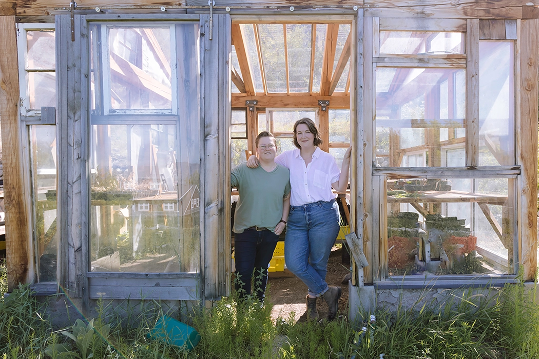 chefs Stacy Johnston and Minette Lotz at The Restaurant at Poplar Grove