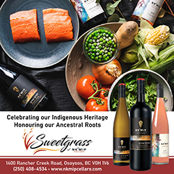sweetgrass restaurant at Nk'Mip winery
