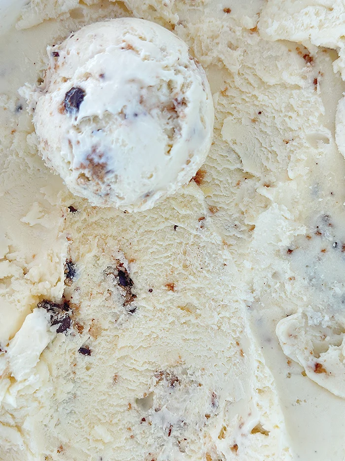 Mission Creamery Milk and Cookies flipped